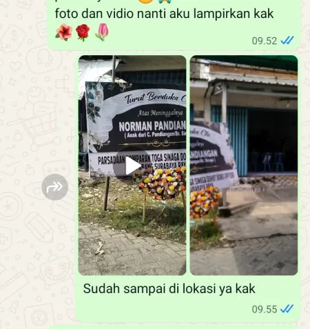 Pengiriman Karangan Bunga Saradan Pemalang